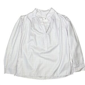 Wear Cisco Cissa Puff Shirt Womens M/L Button Check Plaid Made In LA USA